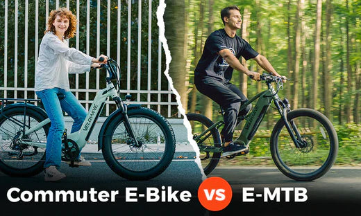 E-MTB vs. Commuter E-Bike: Discover the Ideal Fit for Your Riding Style!