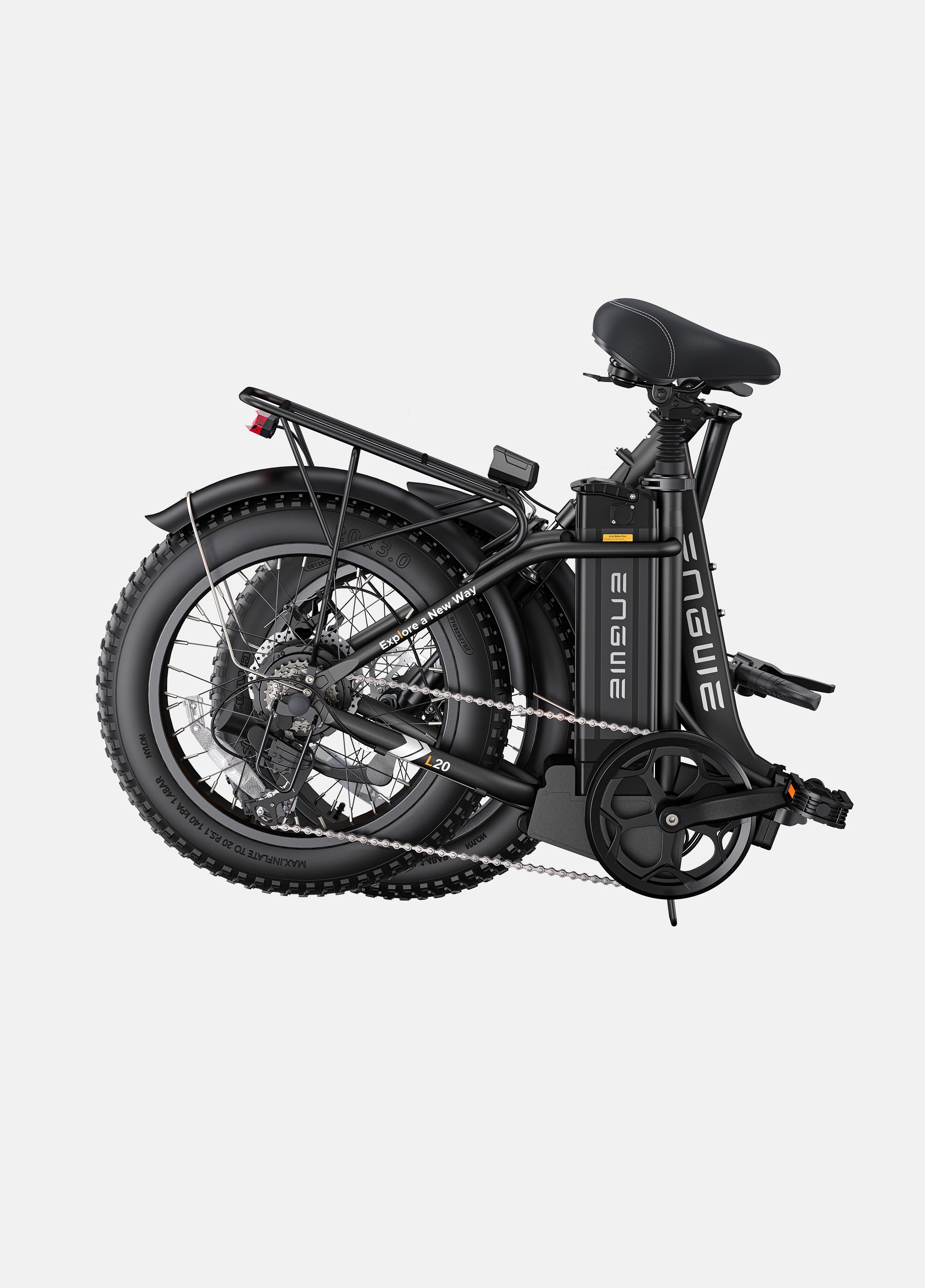 ENGWE L20 2.0 750W 75N.m 80 Miles Step-Thru Utility E-bike（Front Basket Excluded）