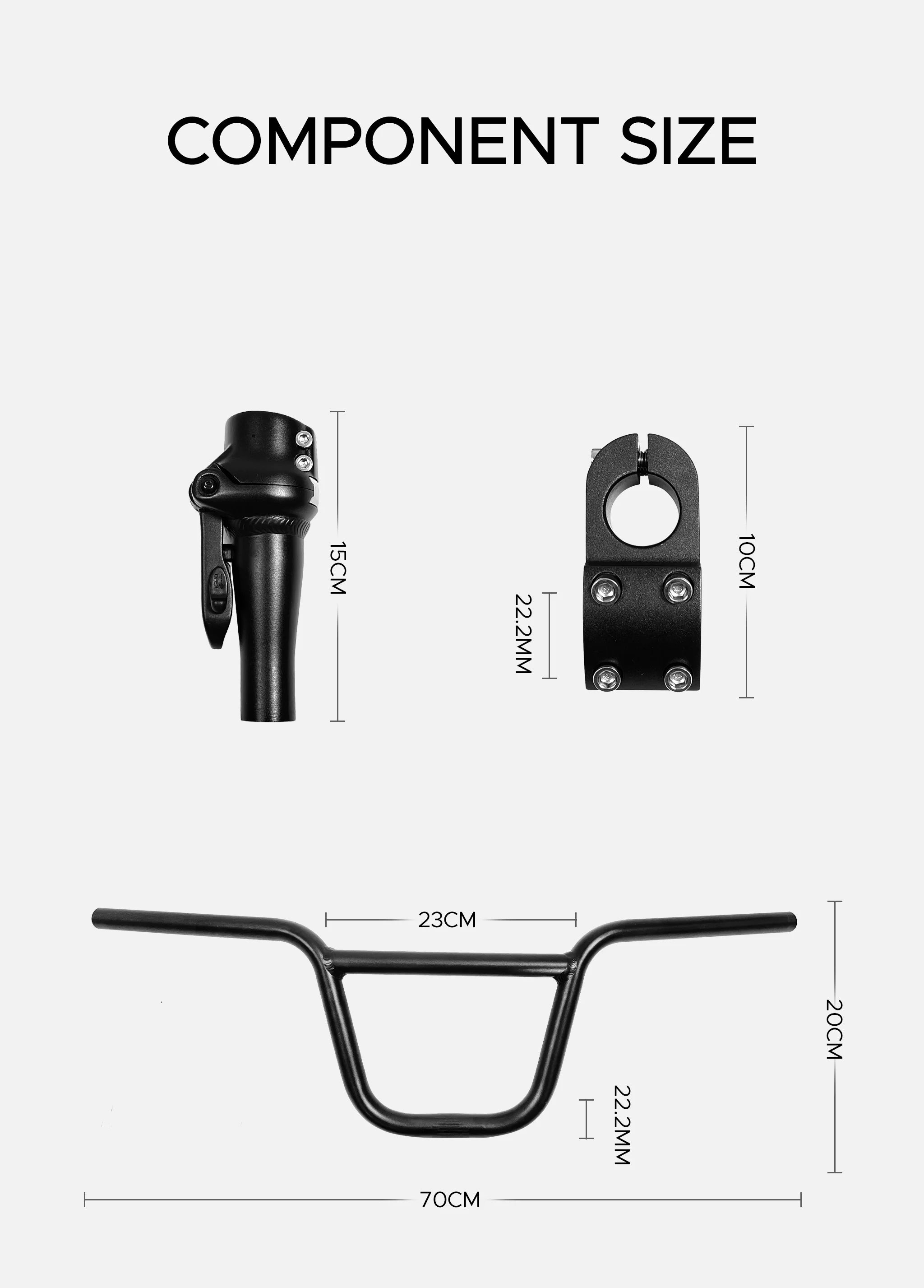 electric bicycles finger throttle for ebike handbar