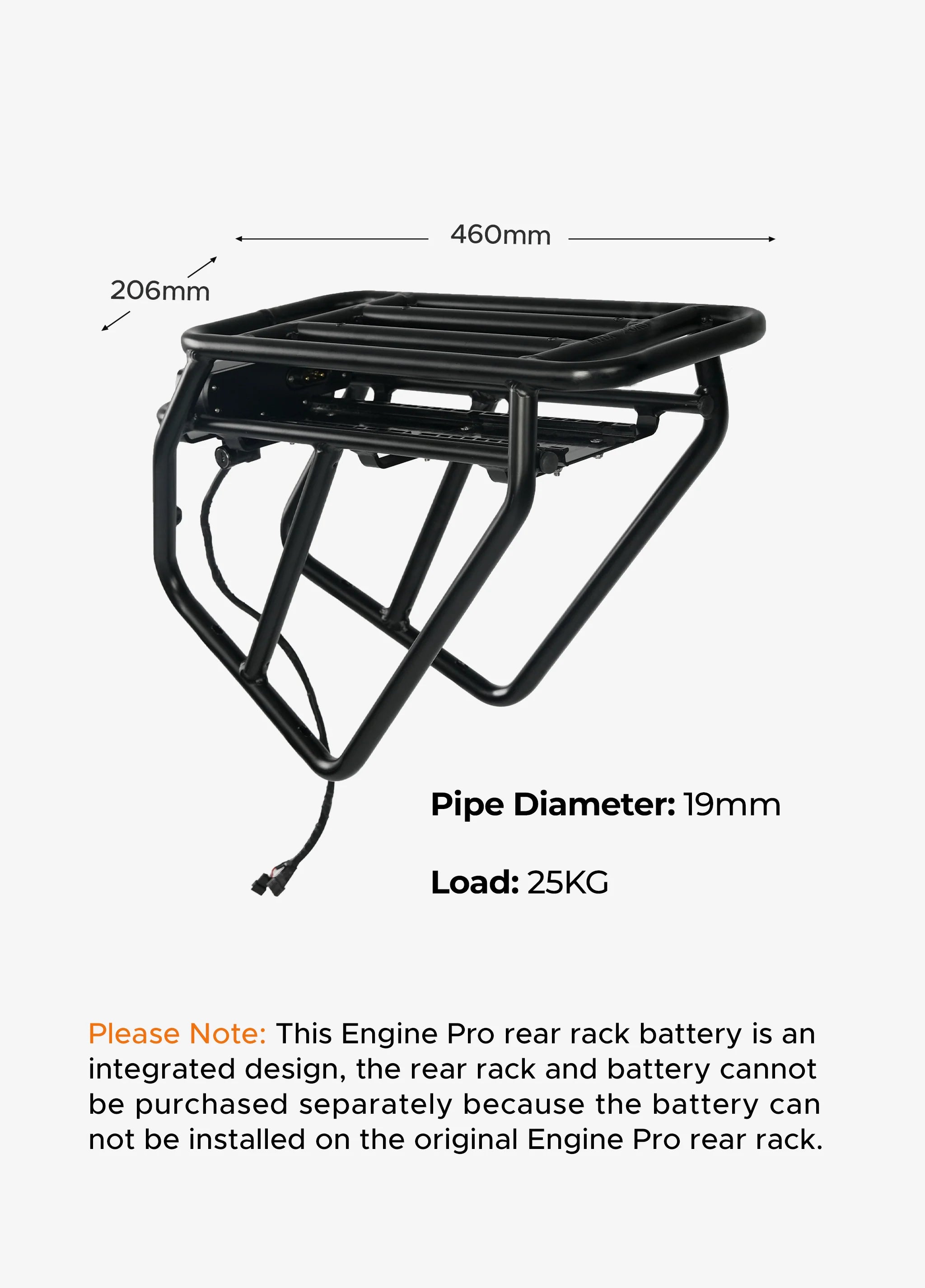 best ENGWE Engine Pro Rear Rack 13Ah Battery 13Ah Battery